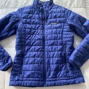 Patagonia nano puff jacket, blue